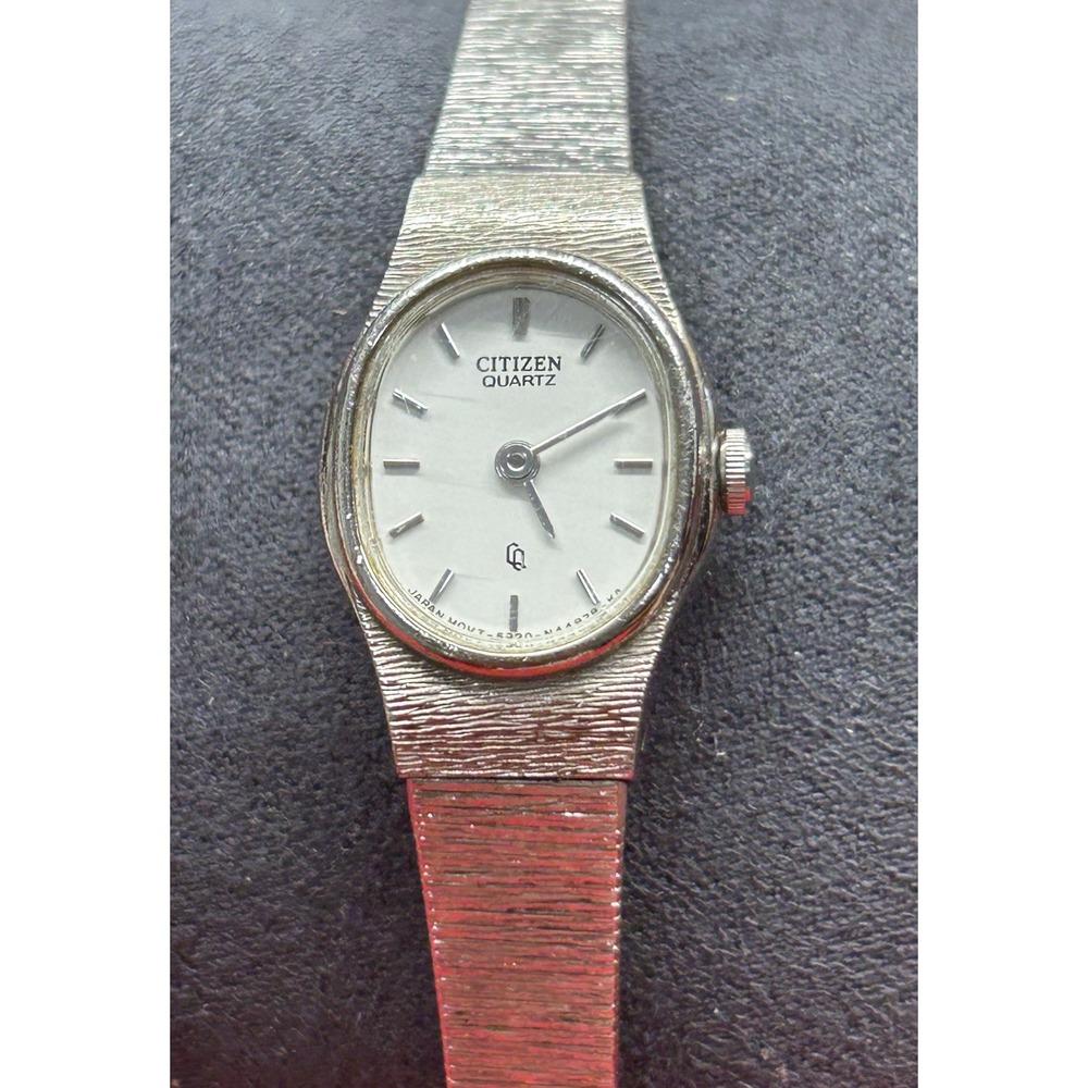 Citizen Women's Quartz Dress Watch 5920-S48628  Silver Tone Working New Battery